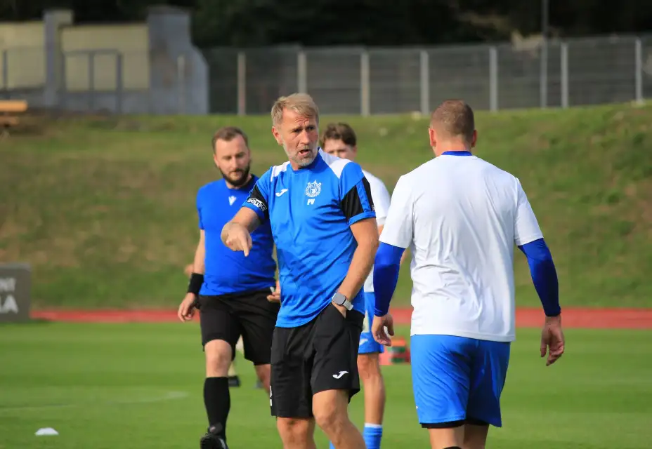 Pavel Vaigl před utkáním s Bohemians Praha B