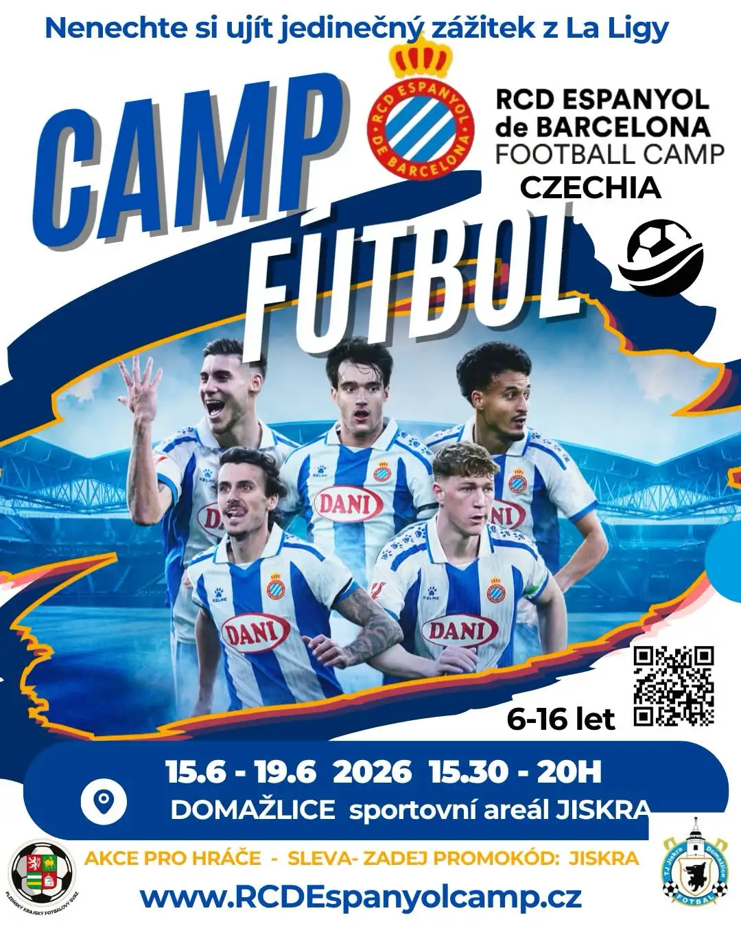 Budeme hostit ESPANYOL BARCELONA!