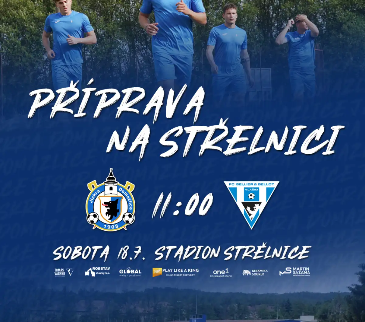 Už zítra přijede na Střelnici Vlašim!